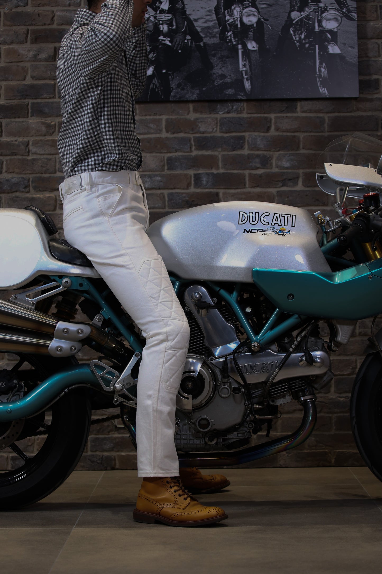 Scrambler Pants (White)