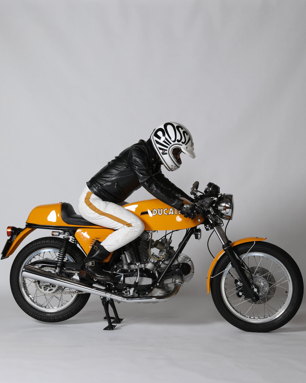 1966 MX Pants White-Mustard