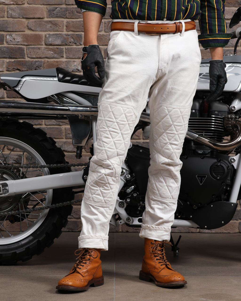 Scrambler Pants (White)