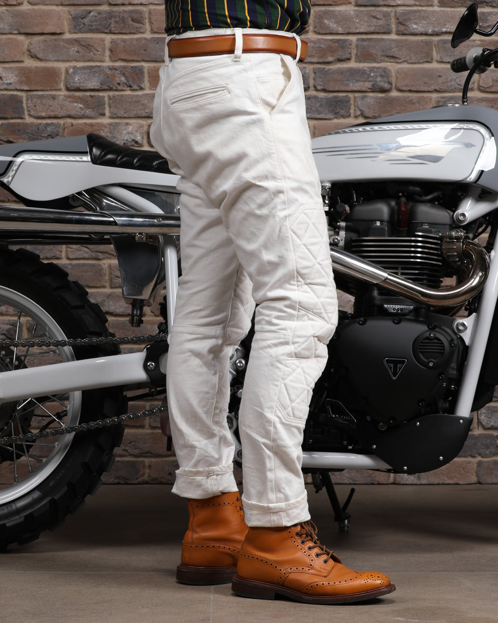 Scrambler Pants (White)