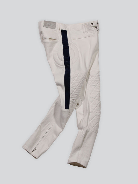 1966 MX SLIM Pants White Navy