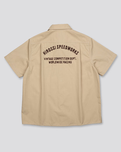 Open-Collar Work Shirt