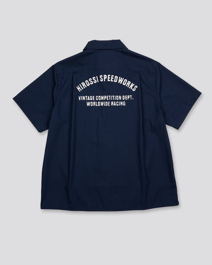 Open-Collar Work Shirt