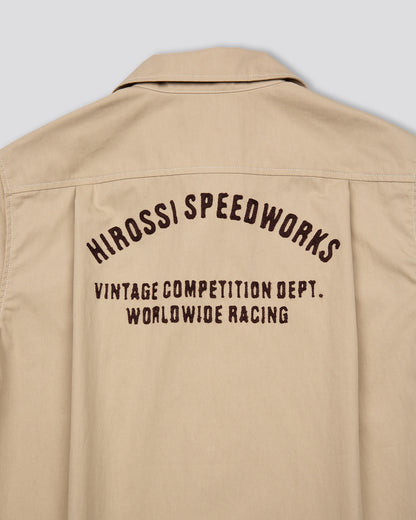 Open-Collar Work Shirt