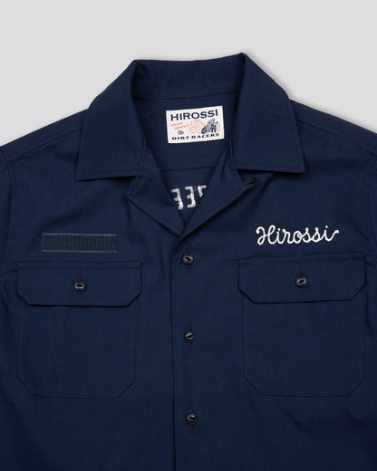 Open-Collar Work Shirt