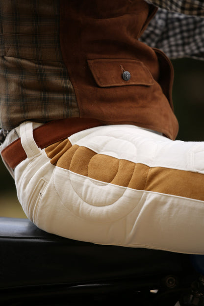 1966 MX Pants White-Mustard