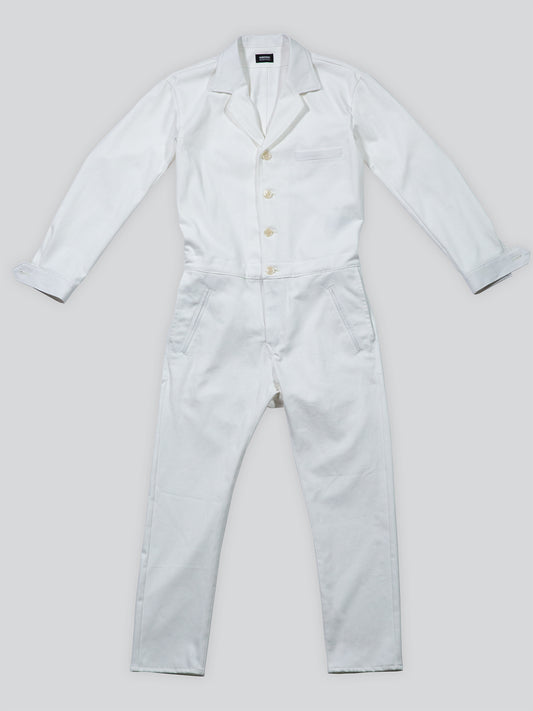 Work Jumpsuit (White)