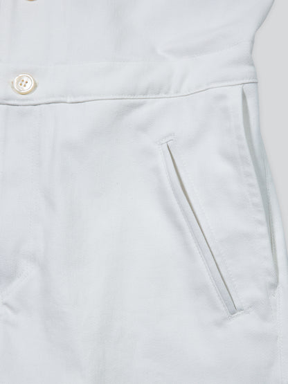 Work Jumpsuit (White)